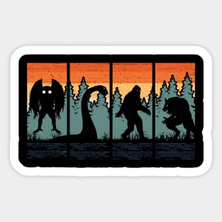 Cryptid Vintage Sticker